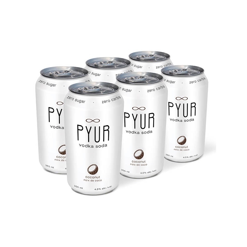 Pyur Vodka Soda Coconut